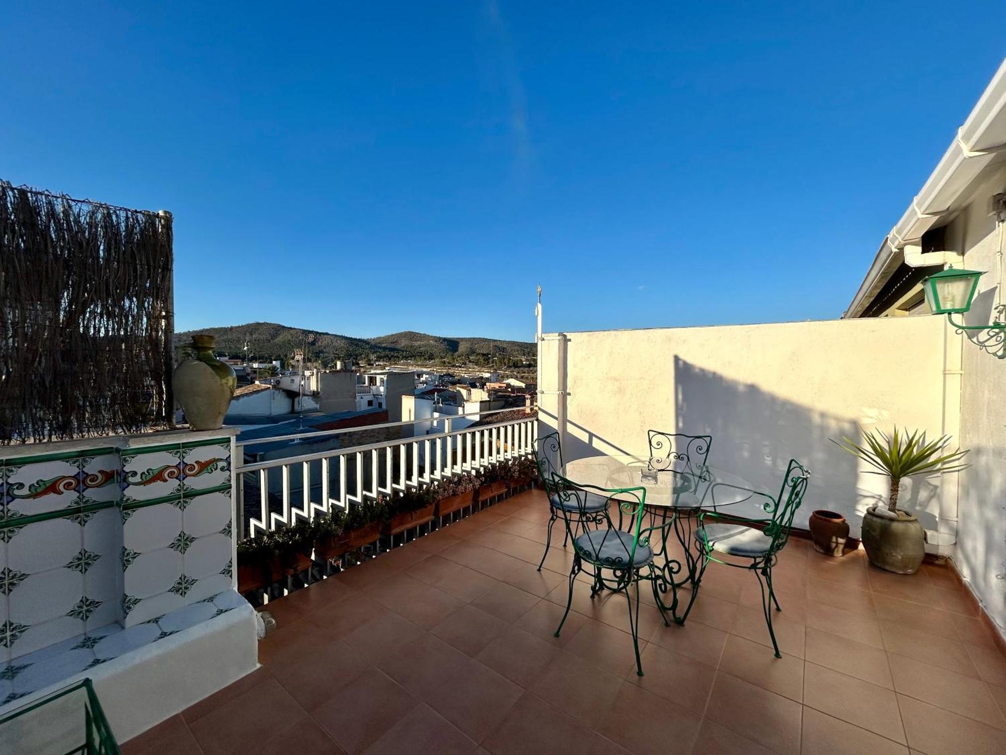 Ferienwohnung Atico Con Vistas En L'Ollería Exterior foto